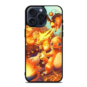POKEMON FIRE iPhone 15 Pro Max Case Cover POKEMON FIRE iPhone 15 Pro Max Case Cover