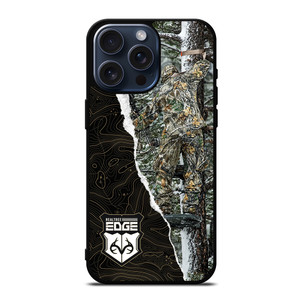 REALTREE EDGE CAMO LOGO iPhone 15 Pro Max Case Cover REALTREE EDGE CAMO LOGO iPhone 15 Pro Max Case Cover