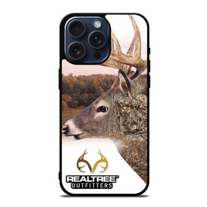 REALTREE OUTFITTERS DEER LOGO iPhone 15 Pro Max Case Cover REALTREE OUTFITTERS DEER LOGO iPhone 15 Pro Max Case Cover