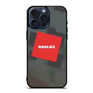 ROBLOX GAMES 8 BIT LOGO iPhone 15 Pro Max Case Cover ROBLOX GAMES 8 BIT LOGO iPhone 15 Pro Max Case Cover