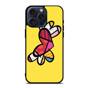 ROMERO BRITTO LOVE SIGN iPhone 15 Pro Max Case Cover