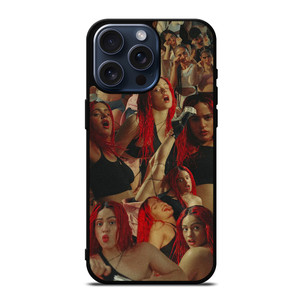 ROSALIA SINGER COLLAGE iPhone 15 Pro Max Case Cover