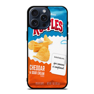 RUFFLES POTATO CHIPS CHEDDAR iPhone 15 Pro Max Case Cover RUFFLES POTATO CHIPS CHEDDAR iPhone 15 Pro Max Case Cover