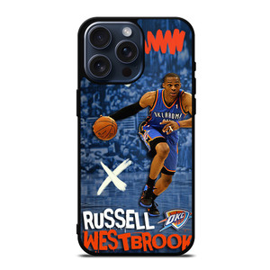 RUSSELL WESTBROOK OKC OKLAHOMA CITY THUNDER iPhone 15 Pro Max Case Cover RUSSELL WESTBROOK OKC OKLAHOMA CITY THUNDER iPhone 15 Pro Max Case Cover