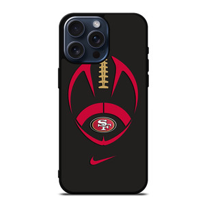 SAN FRANCISCO 49ERS FOOTBALL NIKE SYMBOL iPhone 15 Pro Max Case Cover