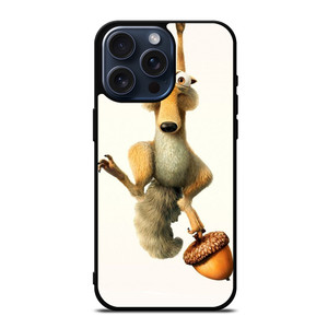 SCRAT ICE AGE CARTOON HANGING iPhone 15 Pro Max Case Cover