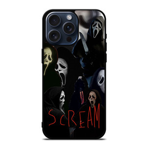 SCREAM GHOST COLLAGE iPhone 15 Pro Max Case Cover SCREAM GHOST COLLAGE iPhone 15 Pro Max Case Cover