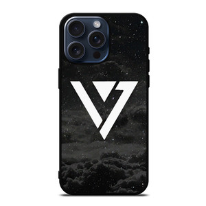 SEVENTEEN BLACK SKY LOGO iPhone 15 Pro Max Case Cover SEVENTEEN BLACK SKY LOGO iPhone 15 Pro Max Case Cover