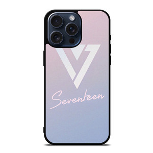 SEVENTEEN BOY BAND LOGO iPhone 15 Pro Max Case Cover SEVENTEEN BOY BAND LOGO iPhone 15 Pro Max Case Cover