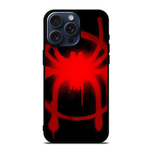 SPIDERMAN ACROSS THE SPIDER VERSE LOGO iPhone 15 Pro Max Case Cover
