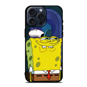 SPONGEBOB SQUAREPANTS EVIL FACE iPhone 15 Pro Max Case Cover