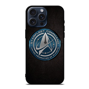 STARFLEET METAL BADGE iPhone 15 Pro Max Case Cover