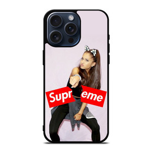 SUPREME BROKEN ARIANA GRANDE iPhone 15 Pro Max Case Cover SUPREME BROKEN ARIANA GRANDE iPhone 15 Pro Max Case Cover