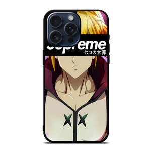 SUPREME MELIODAS SEVEN DEADLY SUPREME iPhone 15 Pro Max Case Cover SUPREME MELIODAS SEVEN DEADLY SUPREME iPhone 15 Pro Max Case Cover