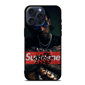 SUPREME TAYLOR GANF WIZ KHALIFA iPhone 15 Pro Max Case Cover