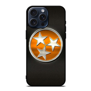 TENNESSEE VOLUNTEERS EMBLEM METAL iPhone 15 Pro Max Case Cover