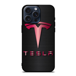 TESLA RED CARBON iPhone 15 Pro Max Case Cover TESLA RED CARBON iPhone 15 Pro Max Case Cover