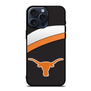 TEXAS LONGHORNS CARBON EMBLEM iPhone 15 Pro Max Case Cover TEXAS LONGHORNS CARBON EMBLEM iPhone 15 Pro Max Case Cover