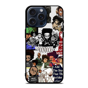THE BOONDOCKS ANIME COLLAGE iPhone 15 Pro Max Case Cover THE BOONDOCKS ANIME COLLAGE iPhone 15 Pro Max Case Cover