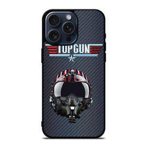 TOP GUN MAVERICK HELMET CARBON iPhone 15 Pro Max Case Cover
