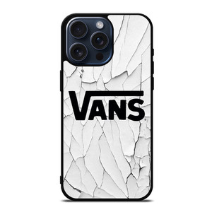 VANS LOGO BROKEN WHITE iPhone 15 Pro Max Case Cover VANS LOGO BROKEN WHITE iPhone 15 Pro Max Case Cover