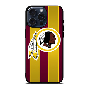 WASHINGTON REDSKINS STRIPE LOGO iPhone 15 Pro Max Case Cover WASHINGTON REDSKINS STRIPE LOGO iPhone 15 Pro Max Case Cover