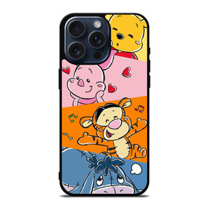 WINNIE THE POOH CARTOON COLLAGE iPhone 15 Pro Max Case Cover WINNIE THE POOH CARTOON COLLAGE iPhone 15 Pro Max Case Cover