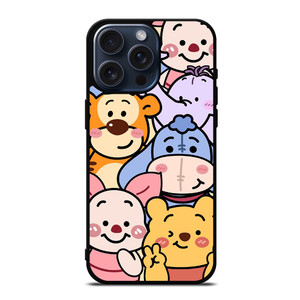 WINNIE THE POOH CARTOON KAWAII iPhone 15 Pro Max Case Cover WINNIE THE POOH CARTOON KAWAII iPhone 15 Pro Max Case Cover
