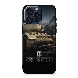 WORLD OF TANKS ONLINE GAMES LOGO iPhone 15 Pro Max Case Cover WORLD OF TANKS ONLINE GAMES LOGO iPhone 15 Pro Max Case Cover