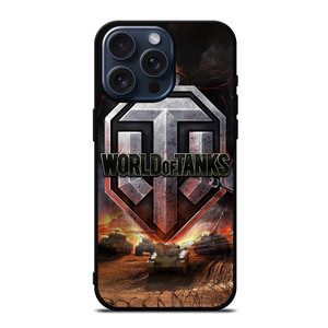 WORLD OF TANKS SHIELD LOGO iPhone 15 Pro Max Case Cover WORLD OF TANKS SHIELD LOGO iPhone 15 Pro Max Case Cover
