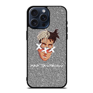 XXXTENTACION RAPPER CARTOON ICON iPhone 15 Pro Max Case Cover