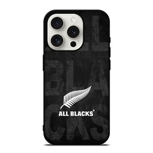 ALL BLACKS NEW ZEALAND TEAM LOGO iPhone 15 Pro Case Cover