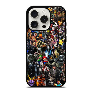 ALL GAMES CROSSOVER iPhone 15 Pro Case Cover