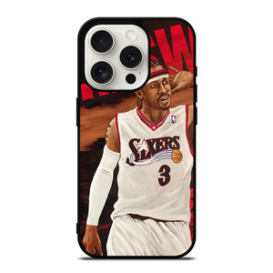 ALLEN IVERSON PHILDELPHIA SIXERS THE ANSWER iPhone 15 Pro Case Cover ALLEN IVERSON PHILDELPHIA SIXERS THE ANSWER iPhone 15 Pro Case Cover