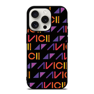 AVICII DJ LOGO PATTERN iPhone 15 Pro Case Cover