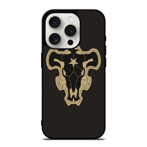 BLACK CLOVER BLACK BULL SYMBOL iPhone 15 Pro Case Cover