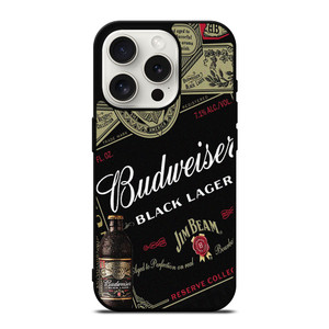 BUDWEISER BEER BLACK LABEL iPhone 15 Pro Case Cover BUDWEISER BEER BLACK LABEL iPhone 15 Pro Case Cover