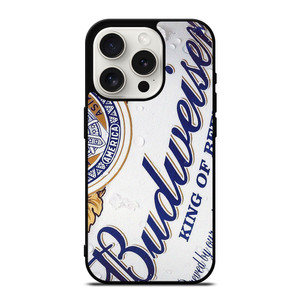 BUDWEISER KING OF BEER iPhone 15 Pro Case Cover