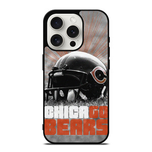 CHICAGO BEARS FOOTBALL NFL HELMET iPhone 15 Pro Case Cover CHICAGO BEARS FOOTBALL NFL HELMET iPhone 15 Pro Case Cover