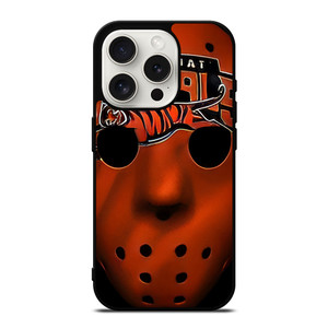 CINCINNATI BENGALS JASON FRIDAY MASK iPhone 15 Pro Case Cover CINCINNATI BENGALS JASON FRIDAY MASK iPhone 15 Pro Case Cover