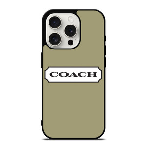 COACH NEW YORK LABEL iPhone 15 Pro Case Cover