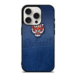 DETROIT TIGERS WALL TEXTURE iPhone 15 Pro Case Cover