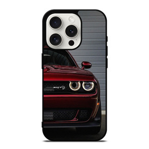 DODGE CAR SRT HELLCAT RED iPhone 15 Pro Case Cover DODGE CAR SRT HELLCAT RED iPhone 15 Pro Case Cover
