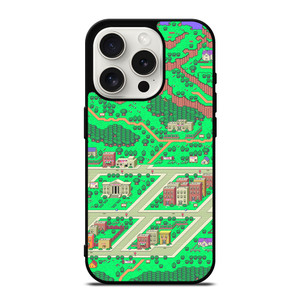 EARTHBOUND GAMES MAP iPhone 15 Pro Case Cover EARTHBOUND GAMES MAP iPhone 15 Pro Case Cover