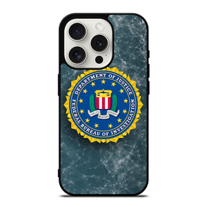 FBI FEDERAL BUREAU OF INVESTIGATION BADGE iPhone 15 Pro Case Cover FBI FEDERAL BUREAU OF INVESTIGATION BADGE iPhone 15 Pro Case Cover