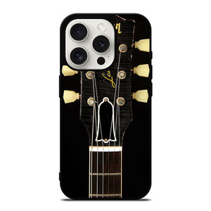 GIBSON LES PAUL HEADSTOCK GUITAR iPhone 15 Pro Case Cover GIBSON LES PAUL HEADSTOCK GUITAR iPhone 15 Pro Case Cover