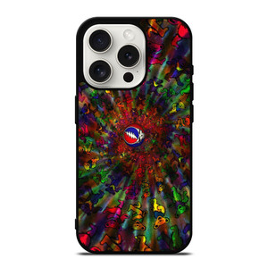 GRATEFUL DEAD DANCING BEARS LOGO iPhone 15 Pro Case Cover