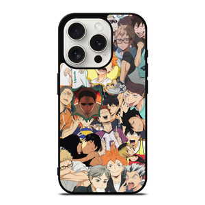 HAIKYUU ANIME MANGA COLLAGE iPhone 15 Pro Case Cover