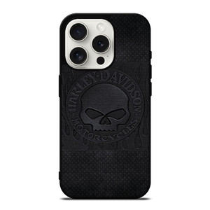 HARLEY DAVIDSON MOTOR FULL METAL iPhone 15 Pro Case Cover