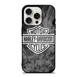 HARLEY DAVIDSON MOTORCYCLES SMOKE LOGO iPhone 15 Pro Case Cover HARLEY DAVIDSON MOTORCYCLES SMOKE LOGO iPhone 15 Pro Case Cover